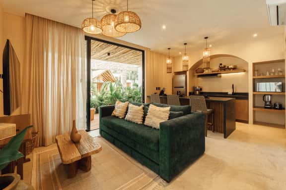 Earthy Elegance: Private Pool Oasis - Image 1