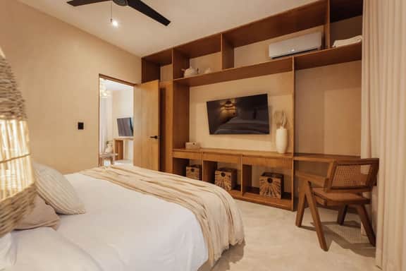 1BR Designer Apt Private Pool and Garden - Image 3