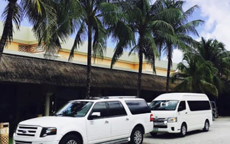 Toyota Hiace 12-passenger van for group transfers